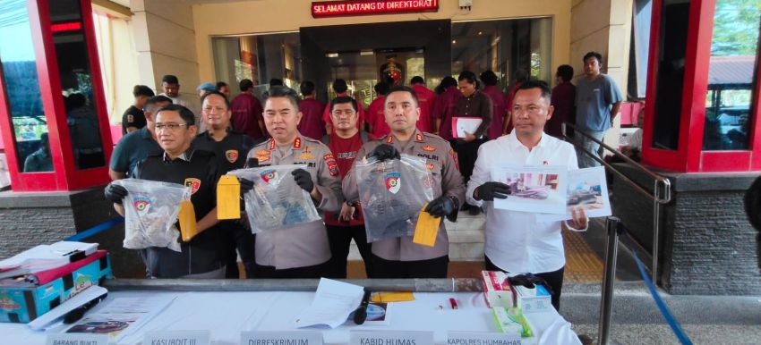 Polda Sumut Ungkap Tindak Pidana Penganiayaan dan Pengrusakan di Humbahas