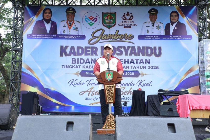 Bupati Asahan Buka Jambore Posyandu ke-XIII, Kader Terampil Kunci Masyarakat Sehat dan Tekan Stunting