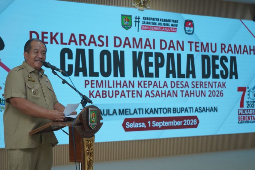 Pilkades Serentak Asahan 2026 Dideklarasikan Damai : "Pilihan Boleh Beda, Tetap Bersaudara"