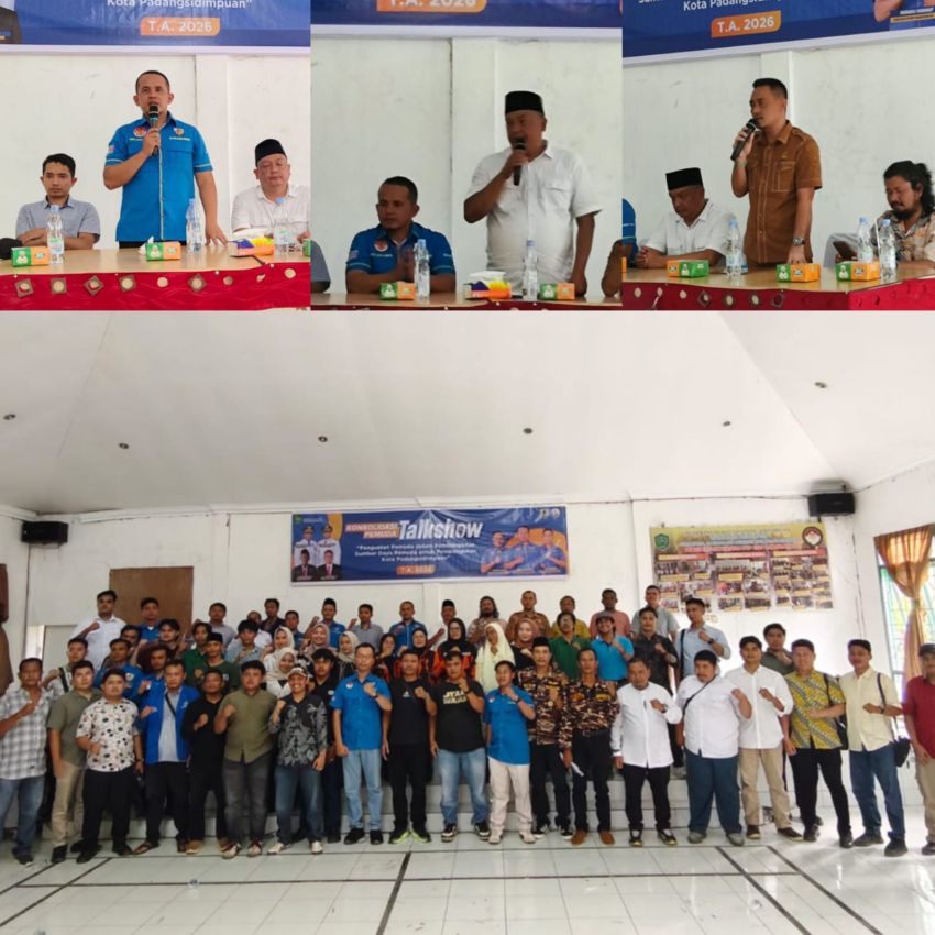 Konsolidasi Pemuda Padangsidimpuan, KNPI Dorong SDM Muda Lebih Berdaya untuk Pembangunan Daerah