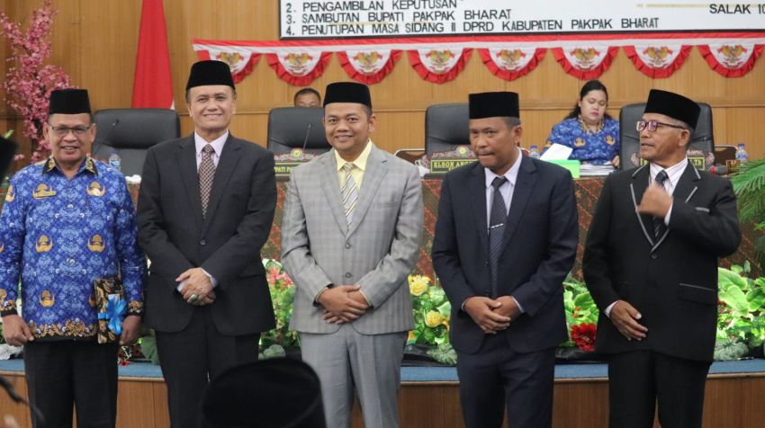 DPRD Bersama Pemerintah Pakpak Bharat Sepakat Sahkan Perubaha APBD TA 2026