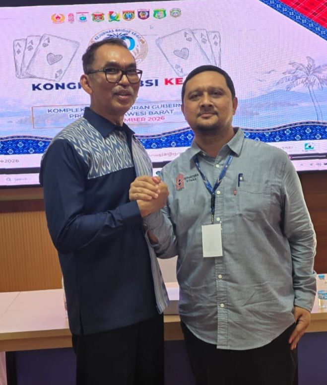 Verdianto Iskandar Terpilih Aklamasi Pimpin PB GABSI 2026-2030, Novan Siregar Optimistis Bridge Makin Berprestasi
