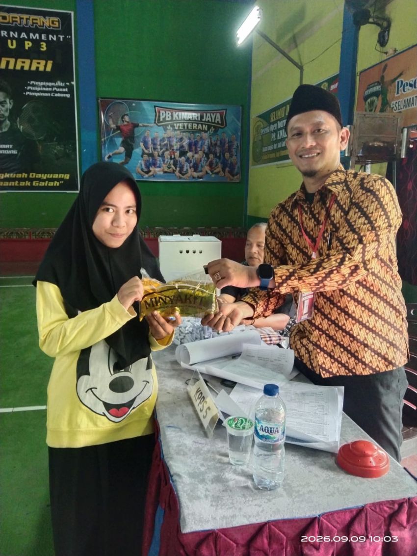 Pilwana Nagari Kinari Hadirkan Doorprize, Tingkatkan Antusias Masyarakat Gunakan Hak Pilih