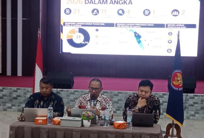 KPPU Kanwil I Catat 21 Laporan Masuk Sepanjang 2026, Pengadaan Pemerintah Masih Jadi Perhatian