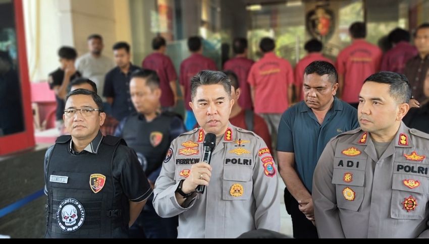Polda Sumut Tetapkan 10 Tersangka Pengrusakan dan Penganiayaan di Humbahas
