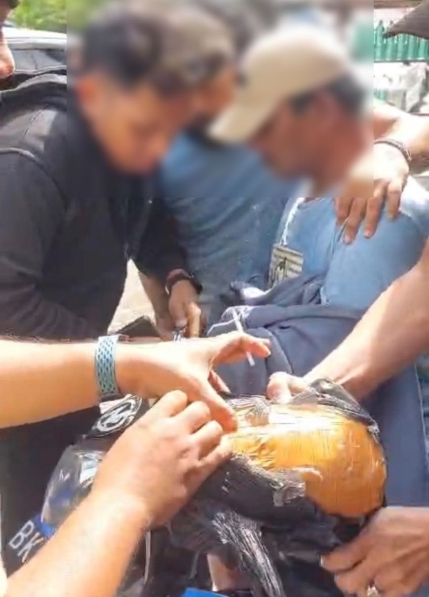 Seorang Kakek Nekat Jual Ganja Diringkus Satresnarkoba Polrestabes Medan