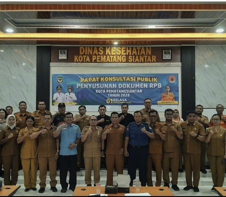 Pemko Pematangsiantar Perkuat Tata Kelola Penanggulangan Bencana