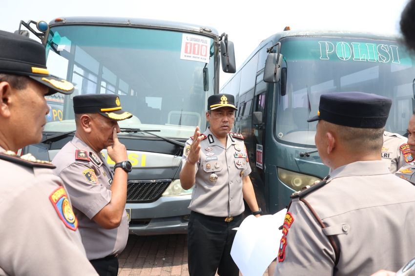 Tak Mau Ada Kendala Saat Bertugas, Kapolres Tapsel Pastikan Armada Polisi Siap Operasional