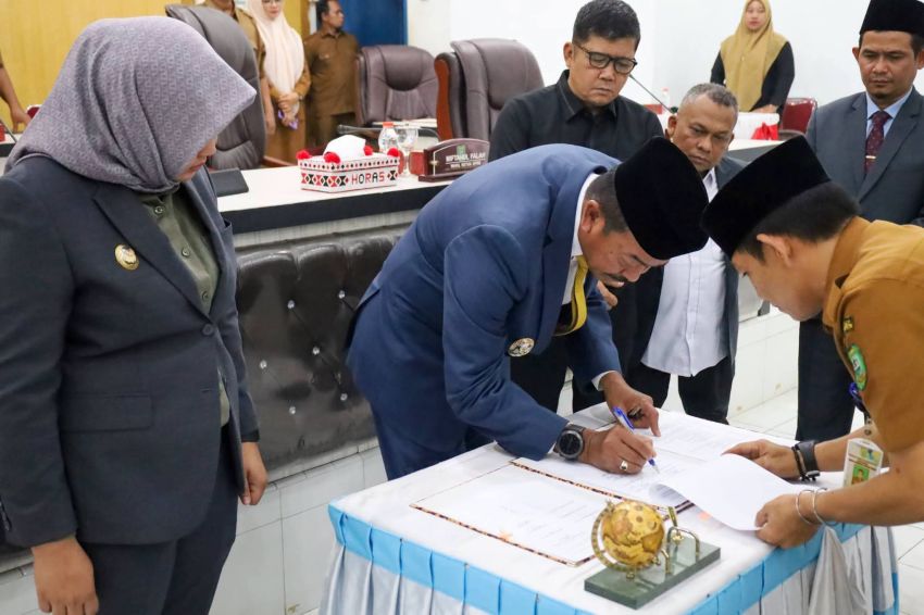 KUPA-PPAS Disepakati, Bupati Saipullah Instruksikan OPD Kawal Perubahan APBD 2026