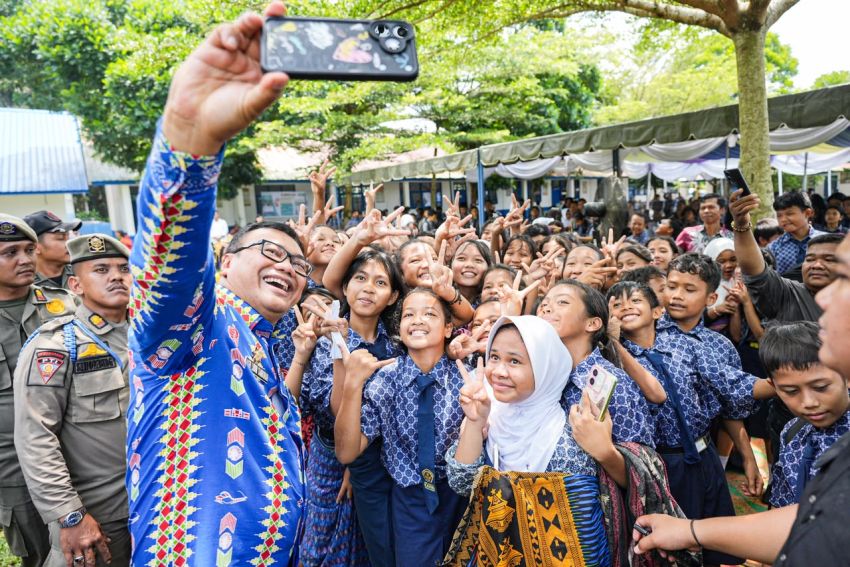Gedung Baru SMP Kavri Diresmikan, Bupati Dorong Pengembangan SMA