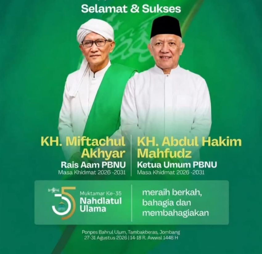 BAKOPAM Sumut Ucapkan Selamat kepada Rais Aam dan Ketum PBNU 2026&ndash;2031