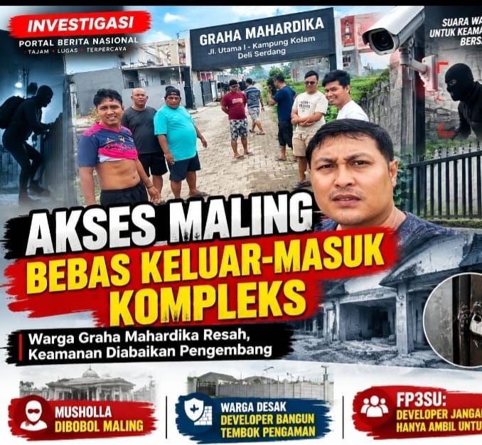 Ketua Pendiri Forum WAN Muhammad Isa Keluhkan Pengembang PT Perupro Soal Keamanan Kompleks Mahardika