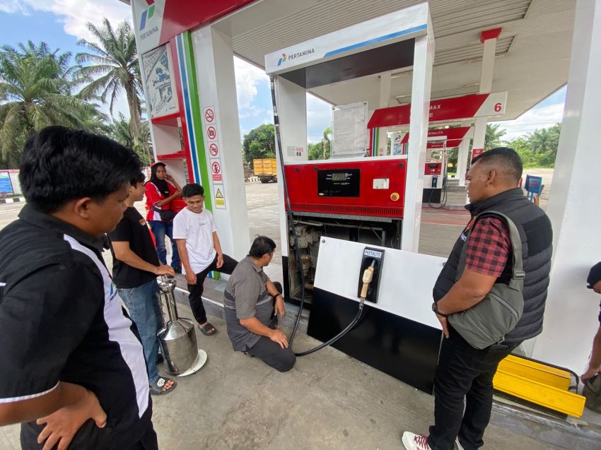 Empat SPBU di Padang Lawas Diperiksa, Polisi Pastikan Nozzle BBM Tak Dimanipulasi