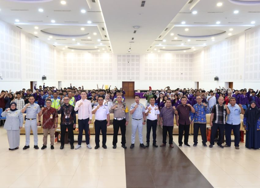 Polda Sumut Ajak Mahasiswa Politeknik Medan Jadi Pelopor Keselamatan Berlalu Lintas