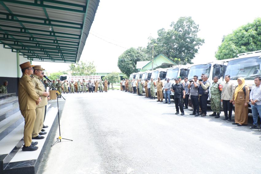 27 Truk Roda 6 Diserahkan Bupati Asahan, Perkuat Sayap Ekonomi Desa Lewat KDMP