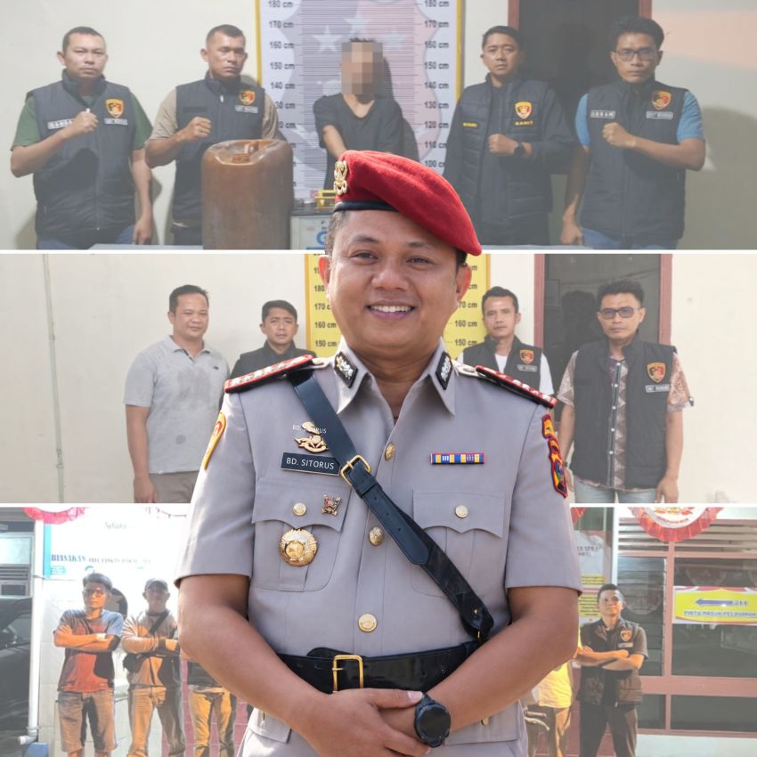 Bravo! 5 Kasus Kejahatan Dibongkar Satreskrim Polres Tapsel, 7 Tersangka Masuk Jerat Hukum