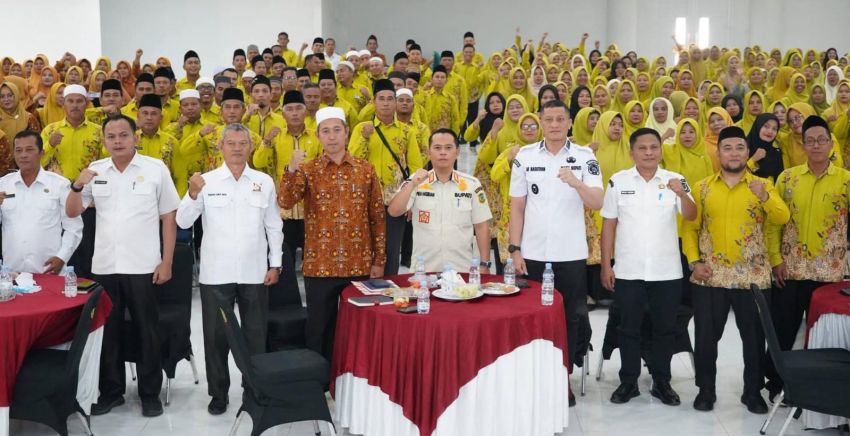 Bupati Palas Putra Mahkota Panggil 453 Guru PAI, Pesannya Tegas: Bentuk Generasi Beriman dan Berakhlak
