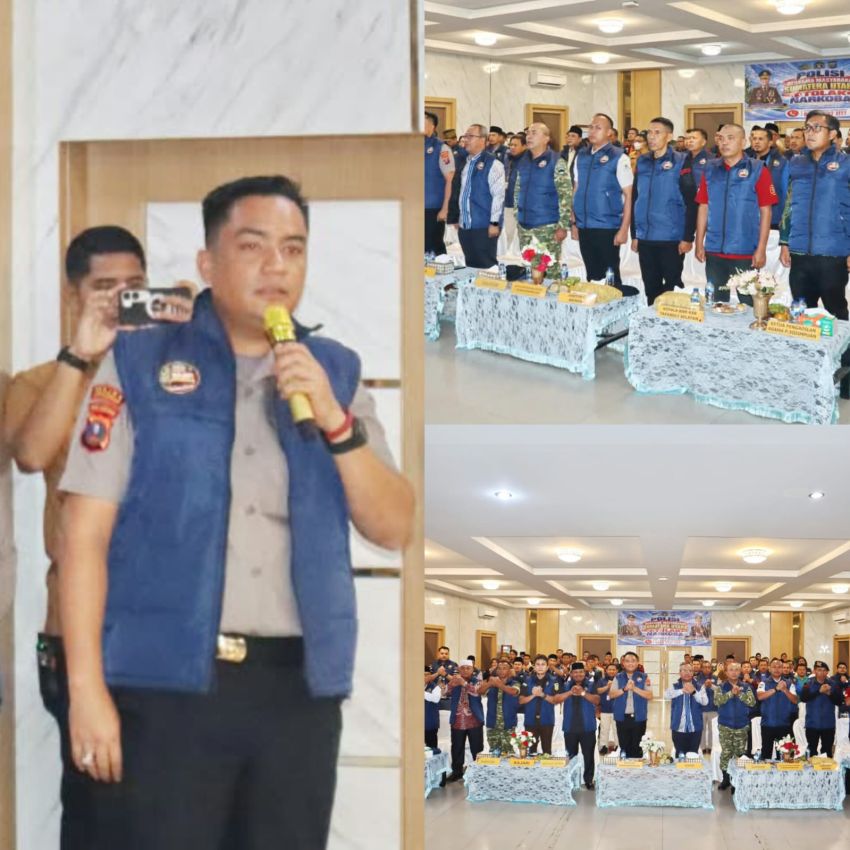 Deklarasi Tolak Narkoba! Kapolres Padangsidimpuan AKBP Noval Desky Minta Dukungan Penuh Masyarakat