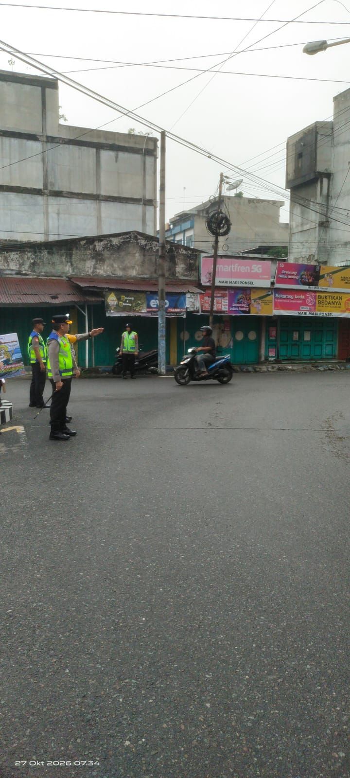 Kapolresta Deli Serdang Laksanakan Strong Point Pagi dan Sosialisasikan Ops Patuh Toba 2026