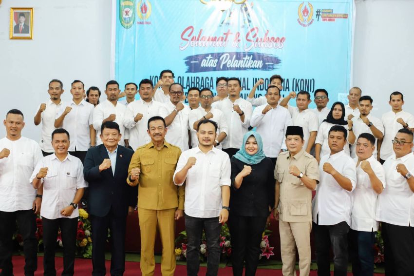 Target Medali Porprov Sumut 2026, Bupati Saipullah Minta KONI Madina Fokus Garap Cabor Unggulan