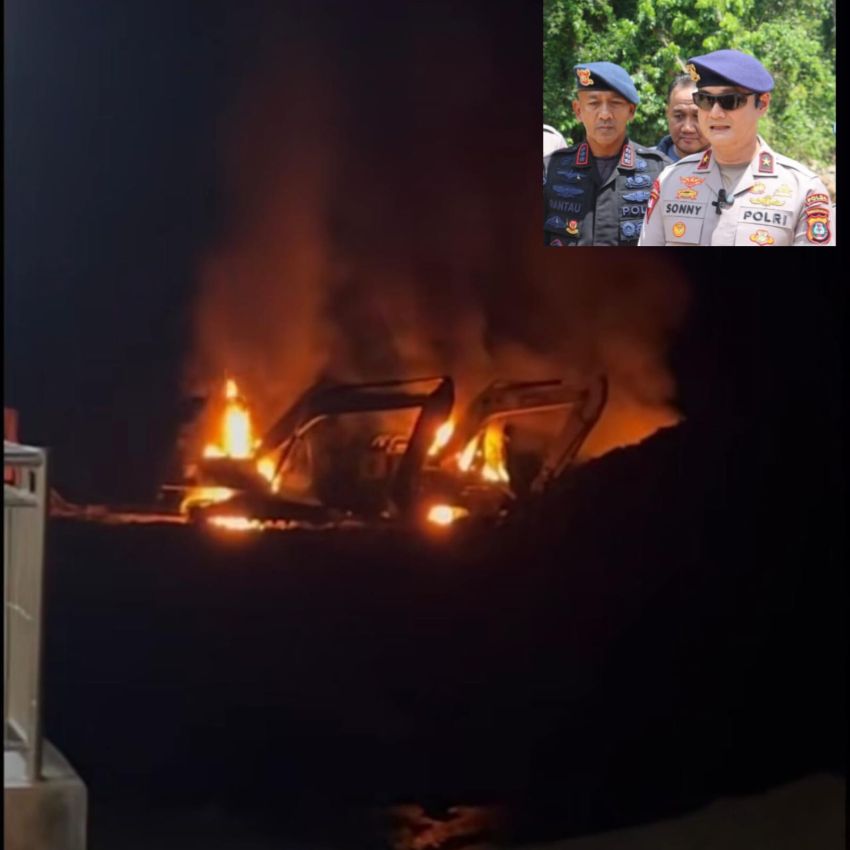3 Ekskavator Dibakar, Kapolda Sumut Brigjen Sonny Irawan Pernah Turun Langsung Tindak PETI Madina-Tapsel, Kini Kotanopan Menanti Ketegasan