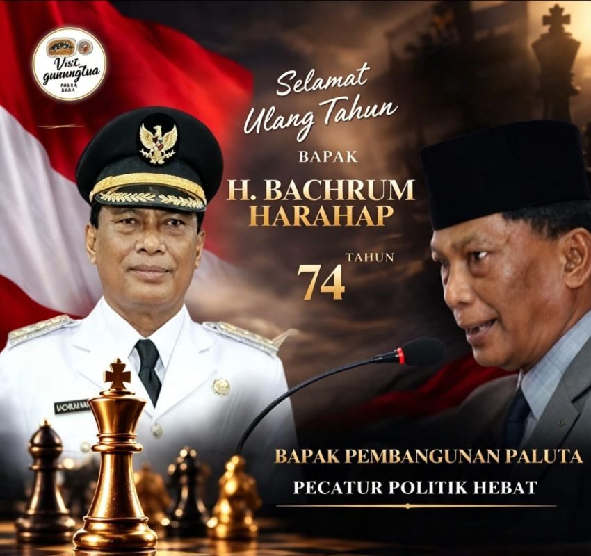 Selamat Milad ke-74 Bapak Bachrum Harahap