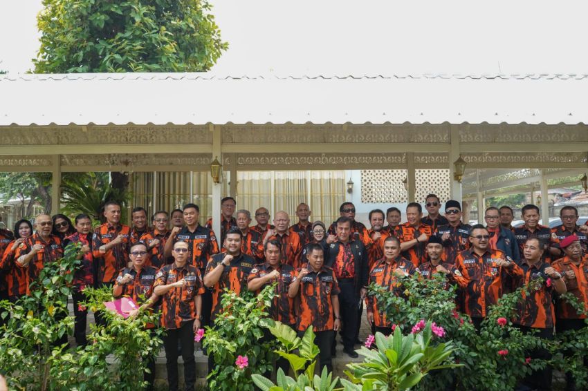 Musa Rajekshah Hadiri Mubes XI Pemuda Pancasila, Japto Soerjosoemarno Kembali Ditetapkan sebagai Ketua Umum