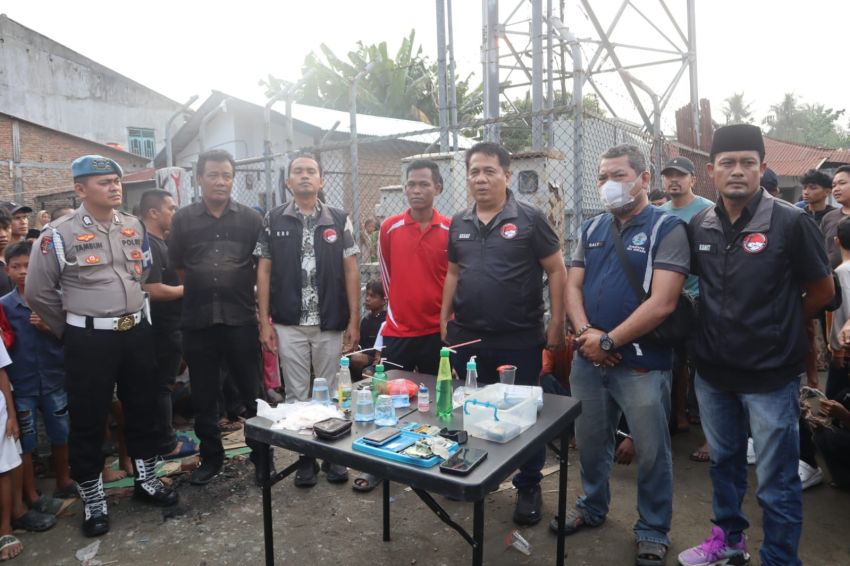 Gempur Sarang Narkoba, Satresnarkoba Polresta Deli Serdang dan BNNK Ungkap Kasus Shabu di Pantai Labu