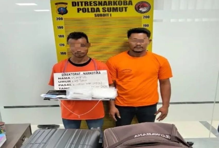 Dua Penumpang Pesawat Gagal Selundupkan Sabu dari Kualanamu ke Kendari