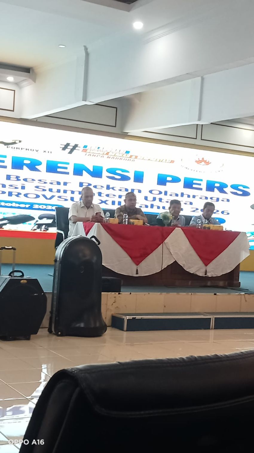 KONI Sumut Tetapkan Jadwal Baru Porprovsu 2026, Digelar 1&ndash;9 Desember