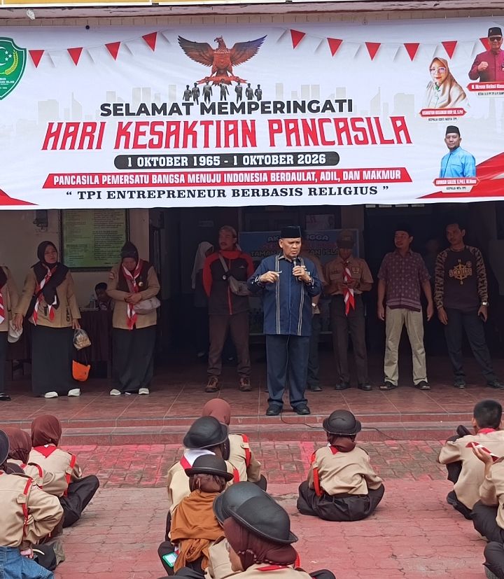 TPI Medan Gembleng Mental Siswa Lewat Perkemahan di Sibolangit