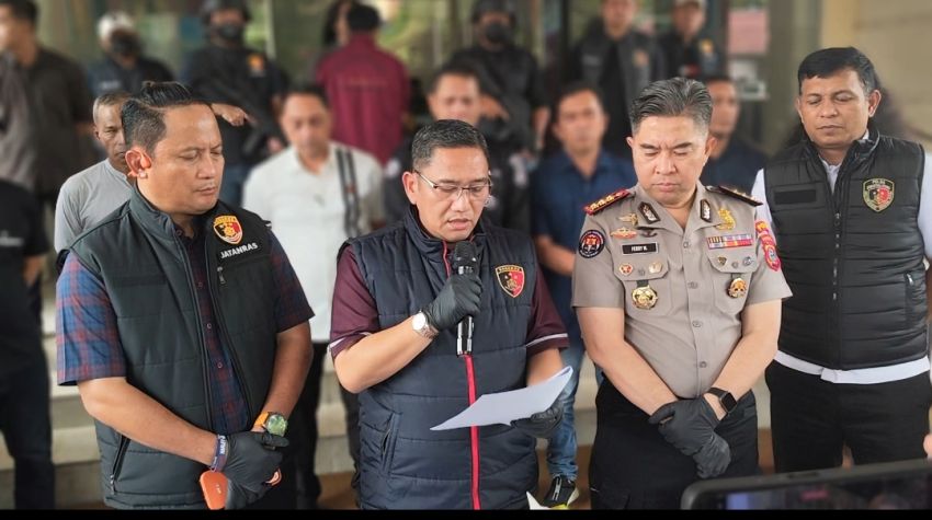Polda Sumut Ungkap Penembakan di Tanjung Morawa, Dua Tersangka Diamankan 1 Diantaranya Diberi Tindakan Tegas Terukur