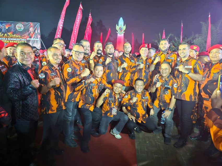 Jaga Pancasila! MPC PP Padangsidimpuan Satu Komando dengan MPW, Hadiri Renungan Suci G30S di Kampung Kolam