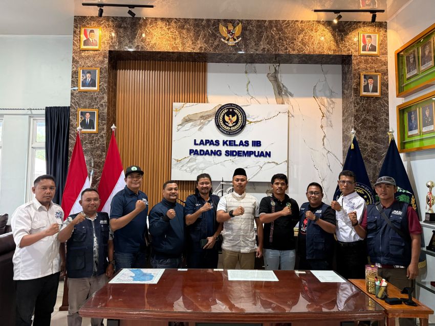 JMSI Tabagsel dan Lapas Padangsidimpuan Bangun Sinergi, Ucok Rizal : Transparansi serta Profesionalisme Pers *Bikin Indonesia Terang*