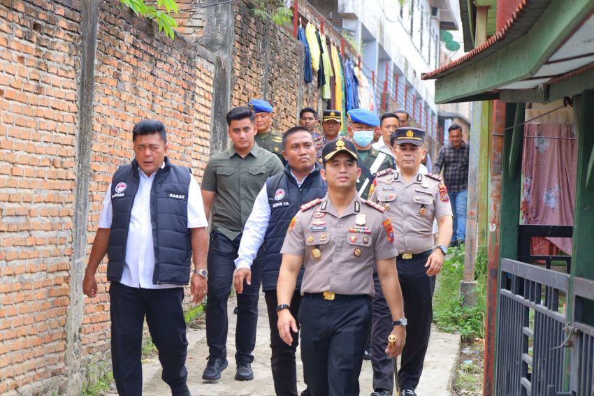 Kapolres Madina Pimpin Operasi Sarang Narkoba, Tujuh Pria Dibawa ke Satresnarkoba