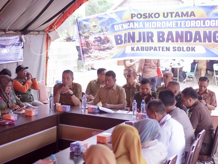 Kabupaten Solok Masuki Masa Transisi Pemulihan Pascabencana Selama Enam Bulan