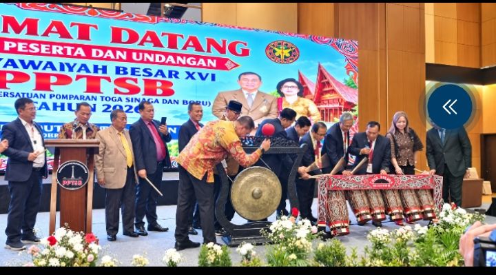 Mubes ke-16 PPTSB Tahun 2026, Ketum Edison Sinaga Tekankan Persatuan dan Kesatuan Marga Sinaga