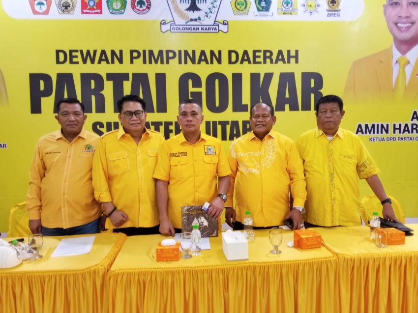 Andar Amin Harahap Matangkan Agenda Golkar Sumut, Pelantikan hingga Rakerda Jadi Fokus