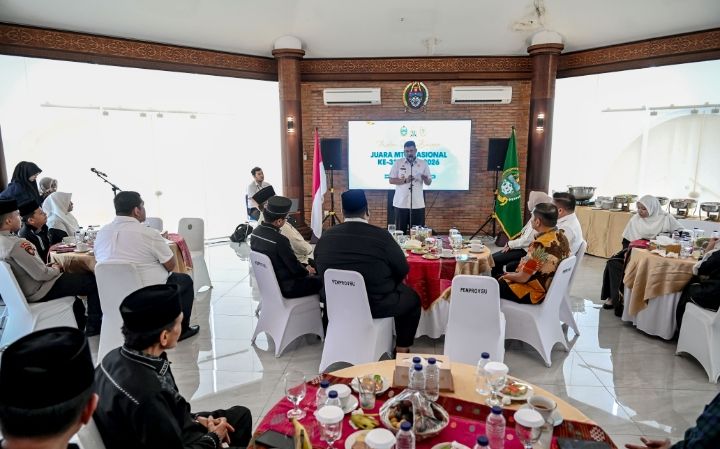 Gubernur Bobby Apresiasi Kafilah Sumut Tembus Lima Besar MTQ Nasional
