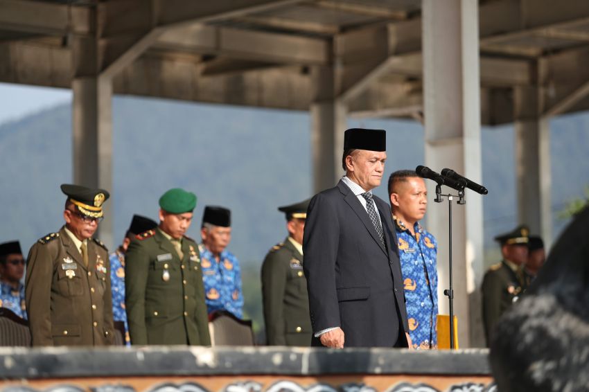 Wabup Pakpak Bharat Pimpin Upacara Peringati Hari Kesaktian Pancasila