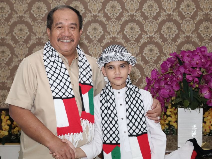 Bupati Asahan Sambut Hangat Safari Anak Gaza, Serahkan Bantuan dan Tegaskan Solidaritas untuk Palestina