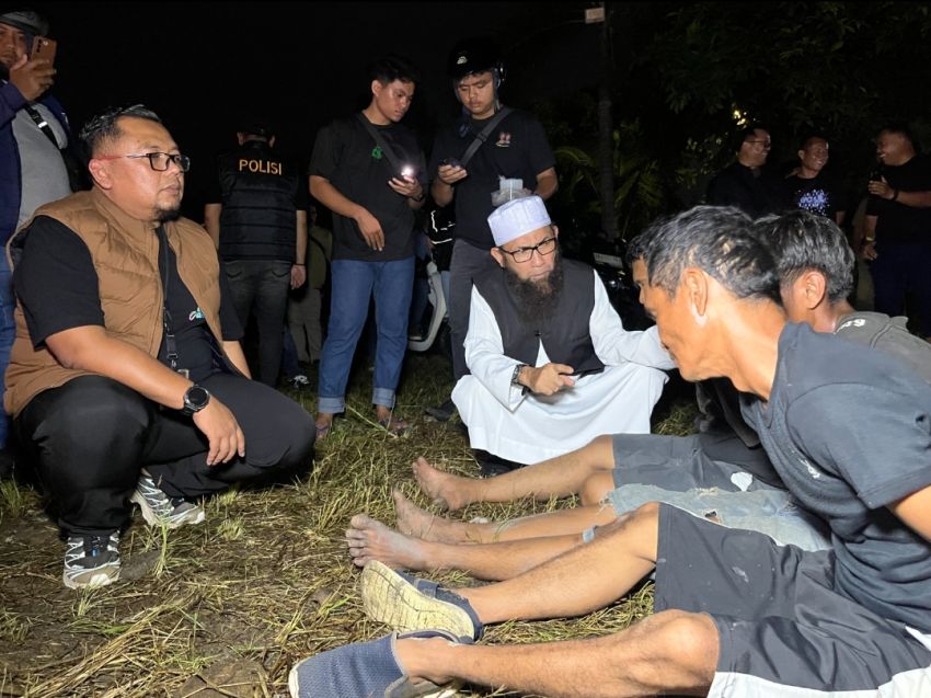 Tengah Malam, Polisi Obrak &ndash; Abrik Sarang Narkoba Jermal 12 3 Pelaku Diringkus, Belasan Paket Narkoba Disita