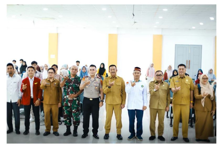 Bela Negara di Era Digital, Bupati Saipullah Dorong Mahasiswa Lawan Hoaks dan Radikalisme