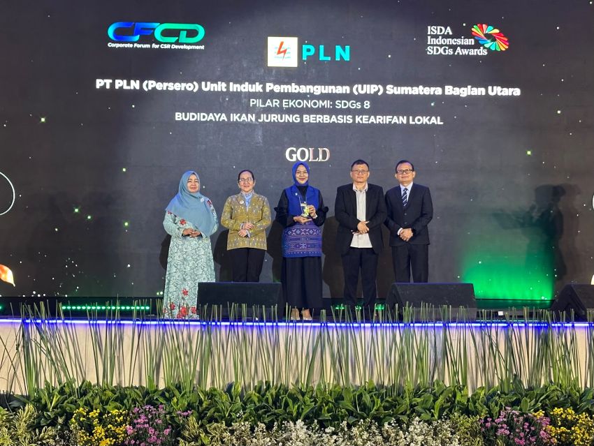 PLN UIP SBU Raih Gold ISDA 2026 Melalui Program Budidaya Ikan Jurung Berbasis Kearifan Lokal