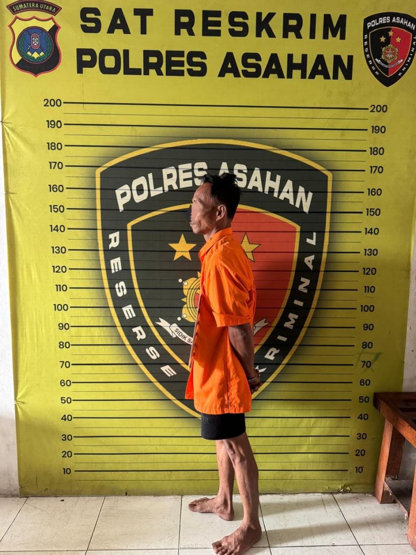 Kejam! Ayah Kandung di Asahan Cabuli Anak Kandungnya Berulang Kali, Terungkap Saat Korban Hamil, Kini Ditahan