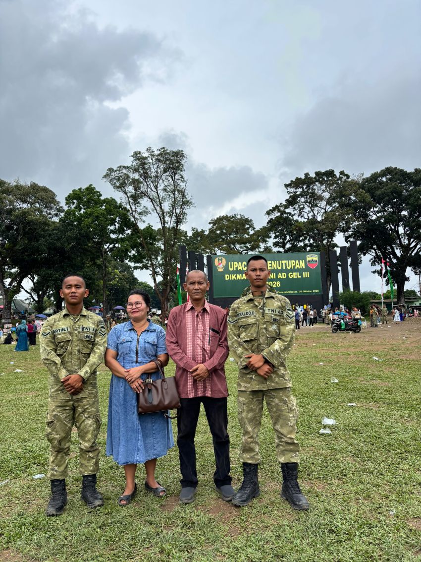 Serda Refaldo Daniel Boangmanalu Anak Kuli Tinta Resmi Dilantik Jadi Abdi Negara Rindam 1BB Siantar