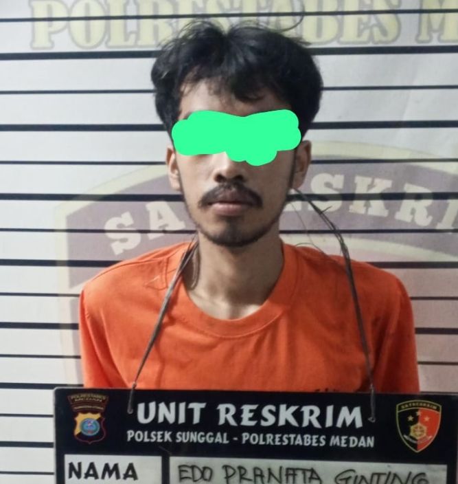 Satresnarkoba Polrestabes Medan Ringkus 2 Pentolan Geng Motor 8 Butir Ekstasi Disita