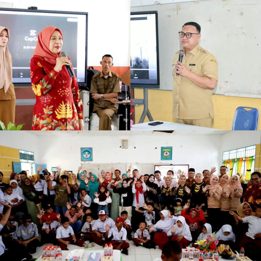 Ketua TP PKK Yupri Astuti Saipullah Salurkan Bantuan ke SLBN Madina, Pemda Didorong Perhatikan Asrama dan Transportasi Siswa