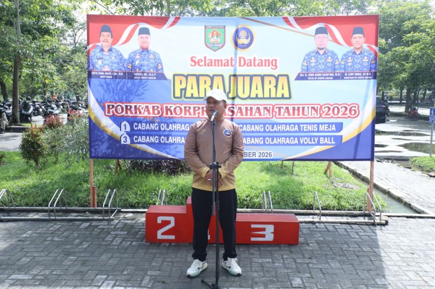 Wakil Bupati Asahan Resmi Tutup PORKAB KORPRI 2026, Semangat Olahraga Jadi Energi Pelayanan Publik