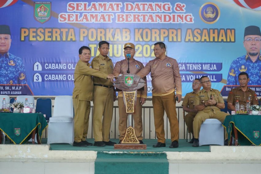 Wakil Bupati Asahan Resmi Buka PORKAB KORPRI 2026, Lahirkan Atlet Berprestasi dan Pererat Kebersamaan